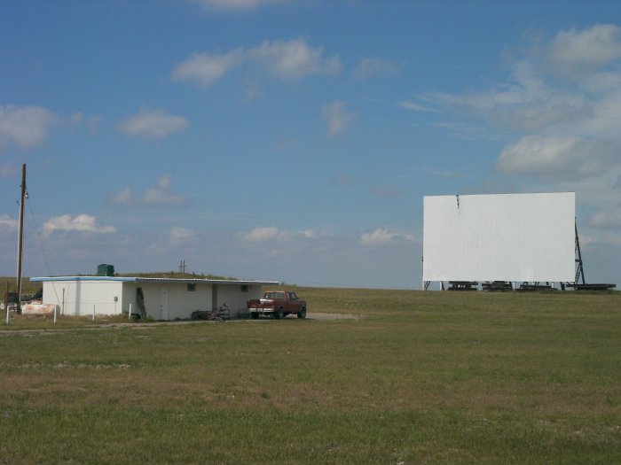 Lusk Drive-In - Office & screen