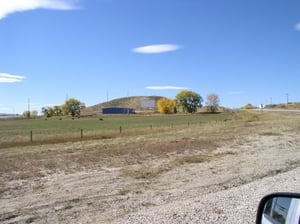 Douglass, Wyoming Drive-In now closed.