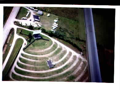 aerial photo when it was the Port Bolster Drive-In