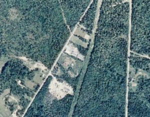 Satellite photo from Service New Brunswick