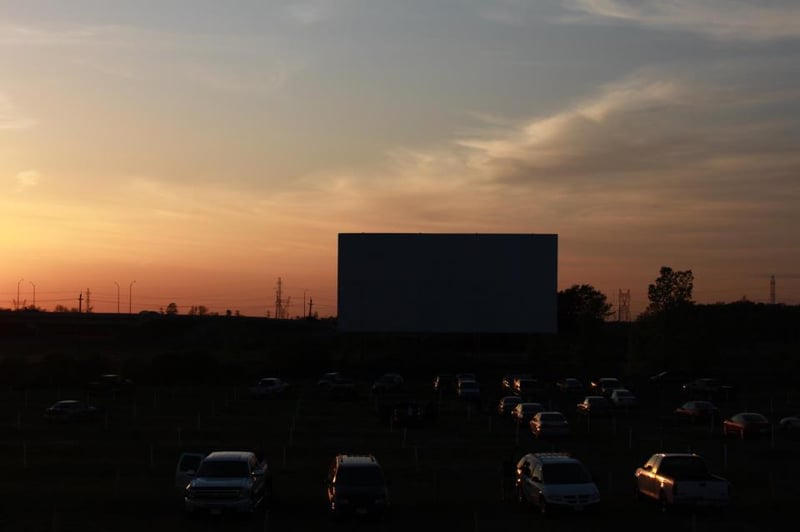 Beautiful night for the Drive-In