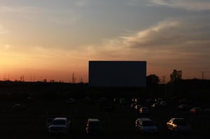 Beautiful night for the Drive-In