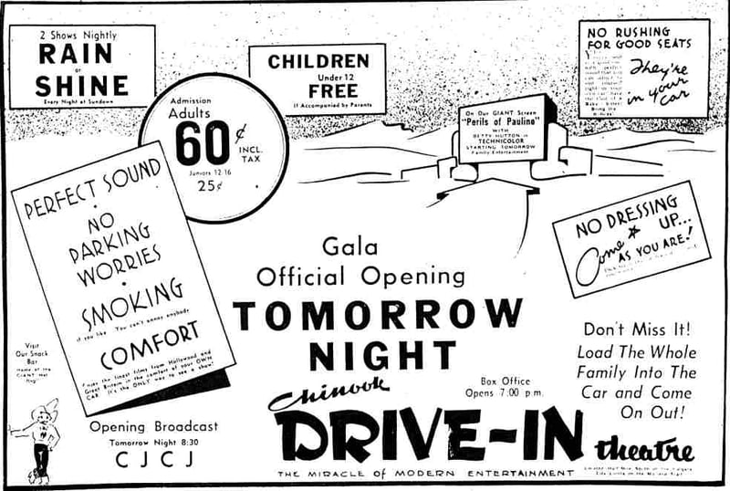 Grand Opening ad
May 12, 1949