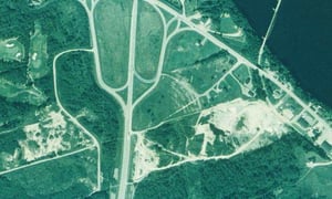 Satellite photo from Service New Brunswick