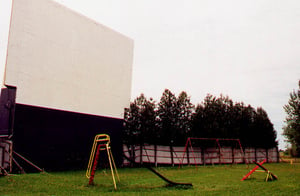 screen and play ground; before improvements