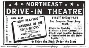 Northeast Movie ad from the Toronto Star.