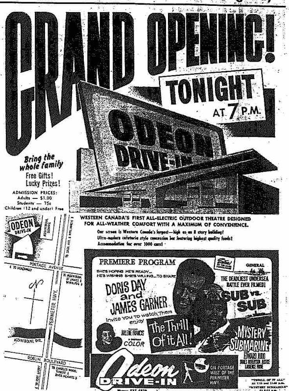 Grand opening ad
Sept. 20, 1963