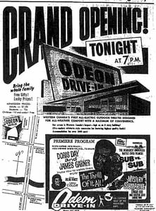Grand opening ad
Sept. 20, 1963