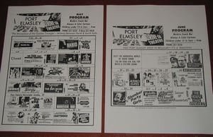 Handbill advertising films now showing...