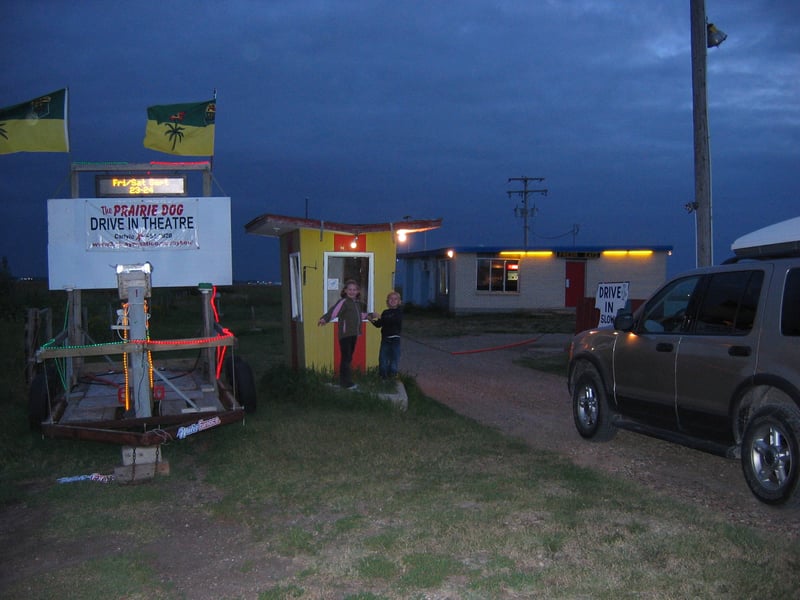 Snack bar and box office
