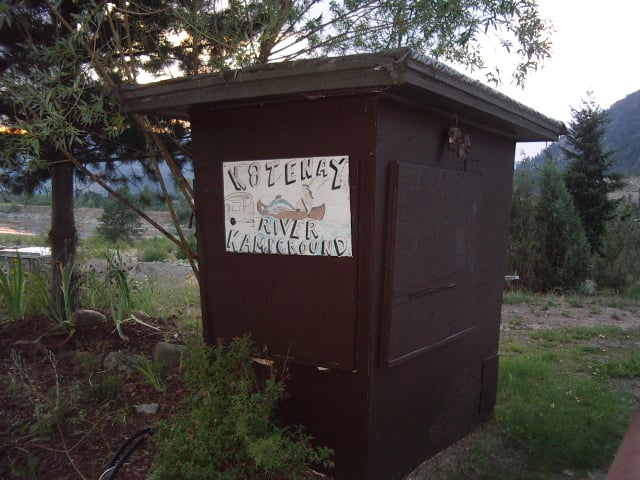 There is still a ticket booth at the entrance to the now RV Park