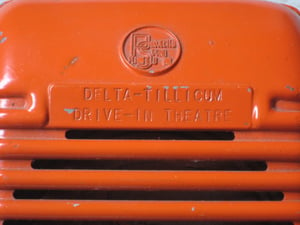 Delta - Tillicum Drive-In Theatre Speaker. Came from Tillicum Outdoor Theatre Victoria B.C.