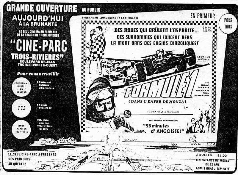 Grand Openeing ad June 25,1971
This drive-in was billed as the only drive-in to show new movies only