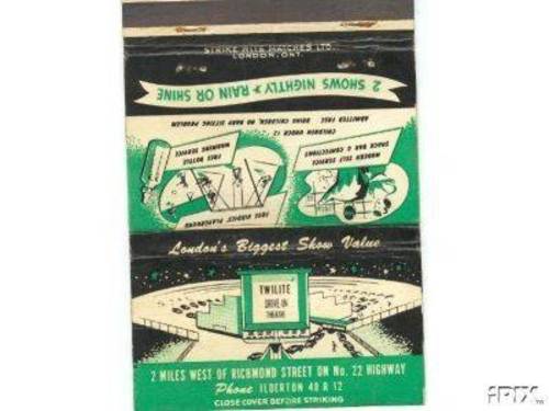 matchbook cover