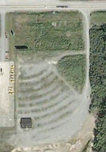 This drive-in is east of town towards Montréal