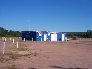 snack bar/projection building