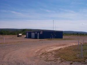 snack bar/projection building