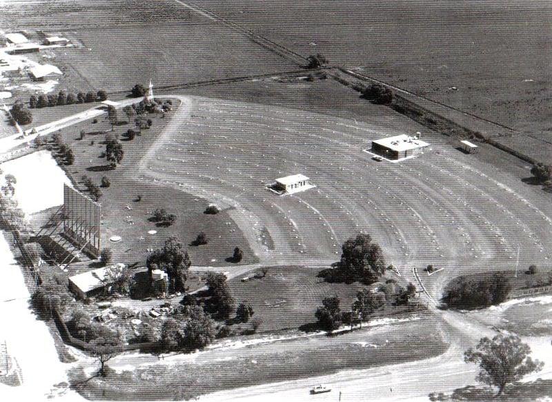 The Twilight in 1977, neat and manicured and fully equipped with maintenence sheds