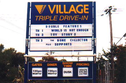 Six movies to choose from every night, nine in school holidays. The dusk-to-dawn shows run all night prior to most public holidays. Anna Joske Photo 2001.