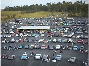 Ariel Shot of Yatala Drive-In