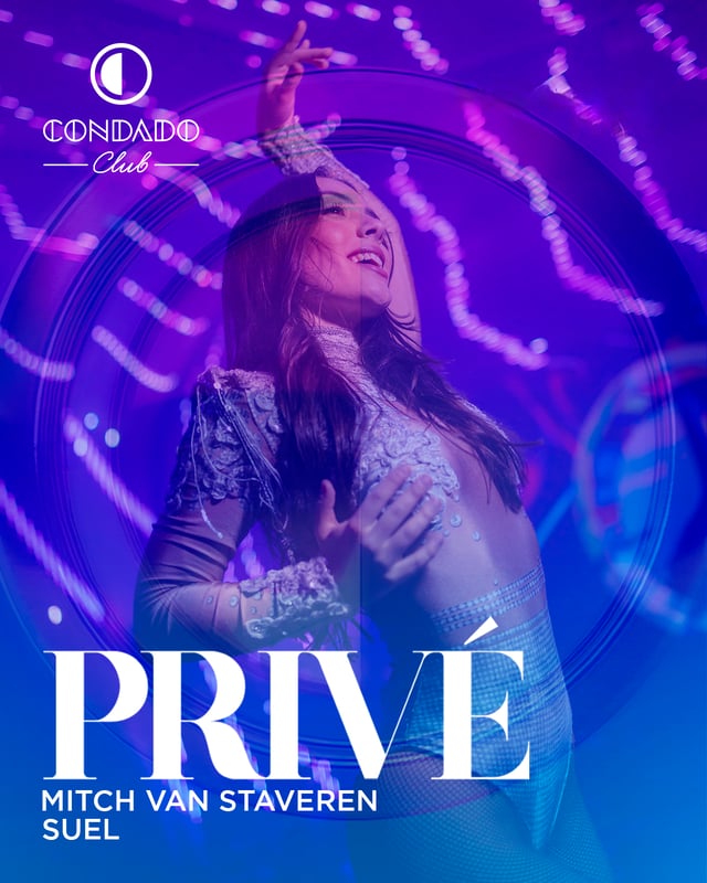 Cartel de PRIVÉ en Condado Club