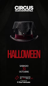 Cartel de Sabado Halloween