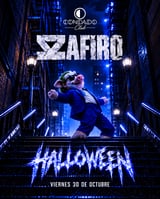 Cartel de Zafiro Halloween