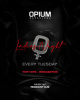 Cartel de Ladies Night en Opium Barcelona