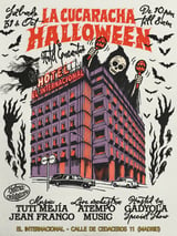Cartel de La Cucaracha - Special Halloween en El Internacional