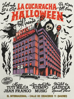 Cartel de La Cucaracha - Special Halloween