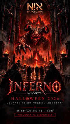 Cartel de HALLOWEEN : INFERNO by INVICTA