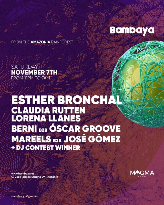 Cartel de BAMBAYA Ep. 02 en Magma Club