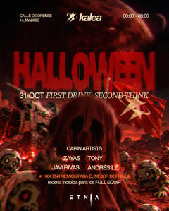 Cartel de HALLOWEEN KALEA (Etnia)