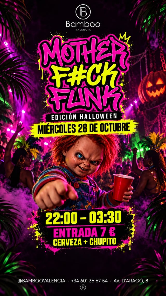 Cartel de MIERCOLES en Bamboo