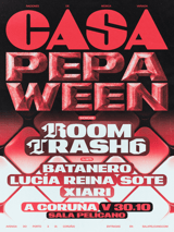 Cartel de Casa Pepa en Sala Pelícano