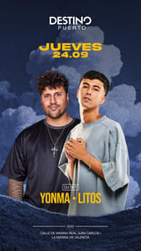 Cartel de JUEVES en Destino Puerto