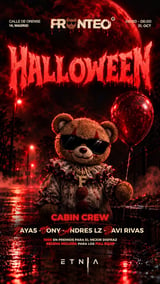 Cartel de HALLOWEEN FRONTEO (Etnia)