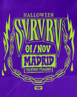 Cartel de Halloween Svrvrv Madrid