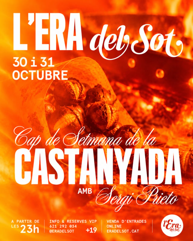 Cartel de Divendres | Cap de Setmana de la Castanyada en L'Era del Sot