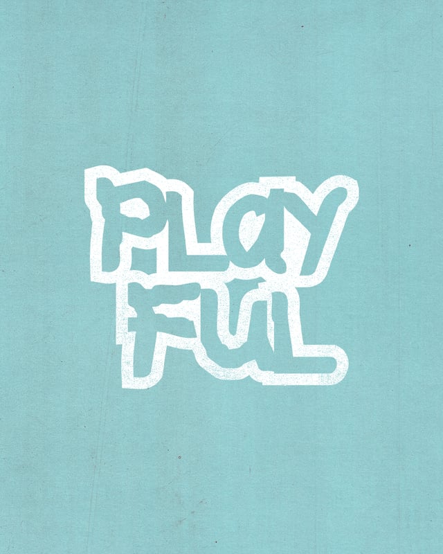 Cartel de PLAYFUL en Twenties Barcelona