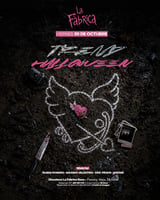 Cartel de La Trend - Halloween
