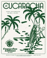 Cartel de La Cucaracha - Crossover Latino