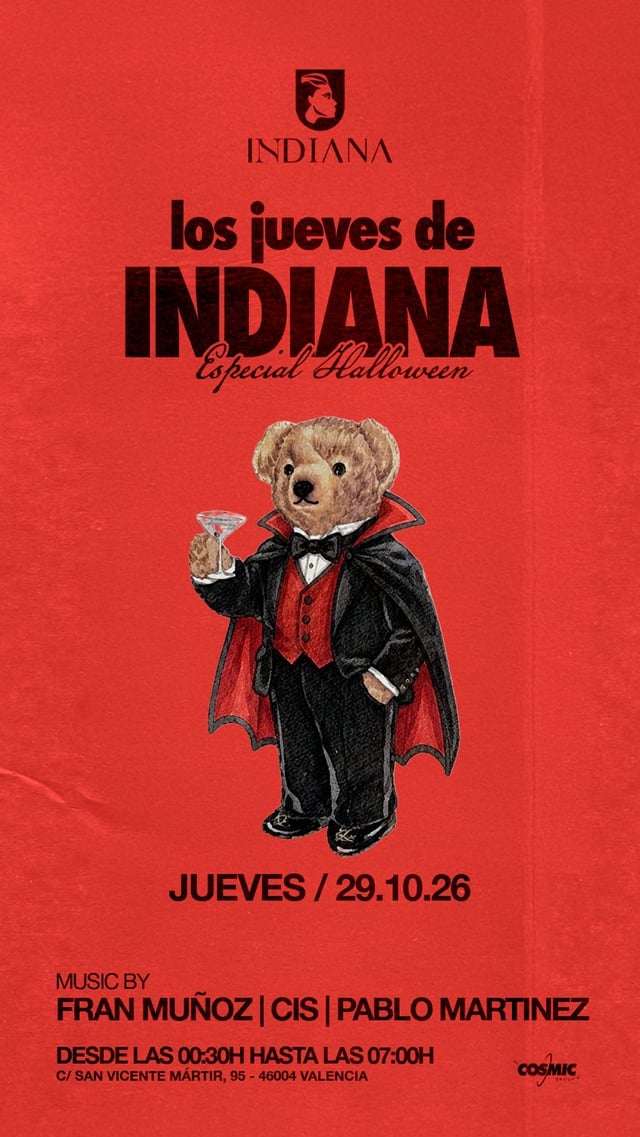 Cartel de Los Jueves de Indiana en Indiana