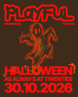 Cartel de Playful Halloweek en Twenties Barcelona