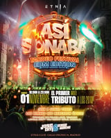 Cartel de Tardeo ASI SONABA EDM ED. by Jose AM