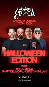 Cartel de Halloween X la Nueva Epoca en Kumarah