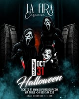 Cartel de HALLOWEN · La Fira Casanova · Saturday en La Fira Casanova