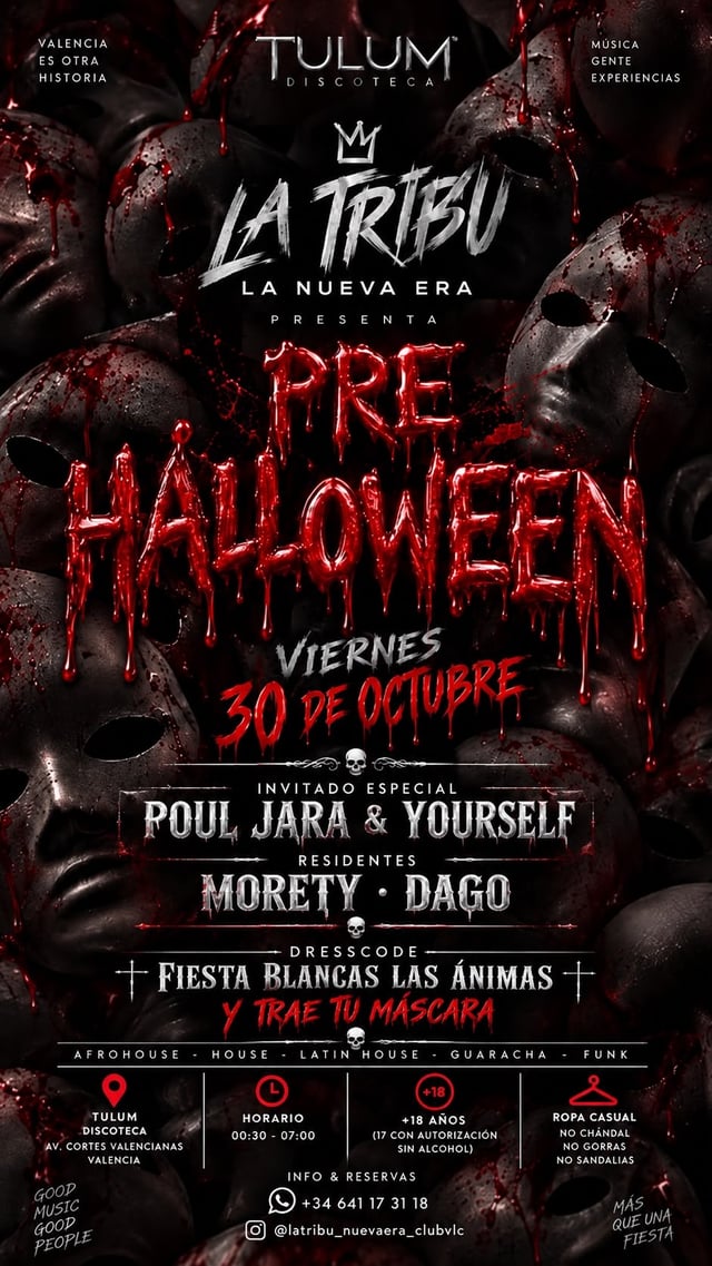 Cartel de La Tribu | Sala 2 en Tulum Valencia
