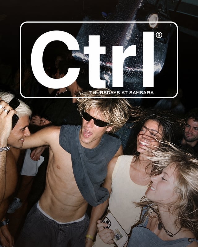 Cartel de Ctrl Party en Samsara