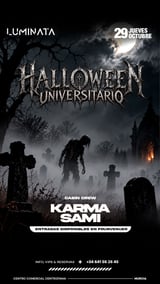 Cartel de Halloween Universitario